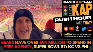 REKAP Rush Hour 🚗 - Bears have over $90 million to spend in free agency, Super Bowl 57: KC vs PHI