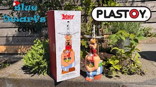 Asterix Totem Figurine - Asterix, Obelix &amp; Idefix - Resin Figurine - Plastoy - 40 cm