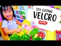 Toy Cutting Velcro Fruits Vegetables Slicing | Playtime FUN with Elise Vlog | Kids Play O'Clock Toy Cutting Velcro Fruits Vegetables Slicing | Playtime FUN with Elise Vlog | Kids Play O'Clock