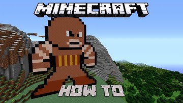 Minecraft: ~8 Bit~ HOW TO : The Juggernaut ( Tutorial ) /W Killerkev
