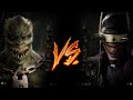Mortal kombat 11  killer croc vs batman who laughs very hard