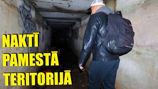 NAKTĪ PAMESTĀ TERITORIJĀ | mūs izsekoja drons