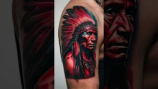 Red Indian Tattoo Designs