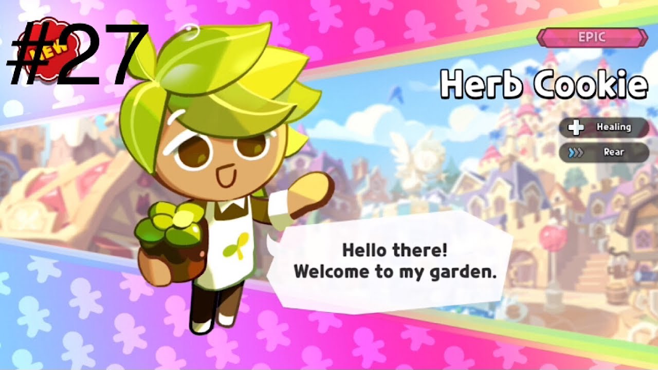 Herb Cookie Is Here! Cookie Run Kingdom 28 P.S This Thumbnails Never