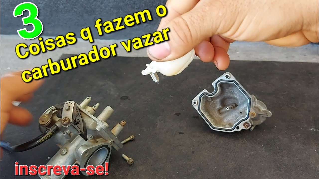 3 motivos pelo qual sua moto vazar pelo respiro do carburador