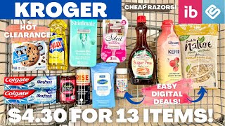 Kroger Couponing | $4.30 For 13 Items | Easy Digital & Rebate Deals! | 2/23 - 3/1