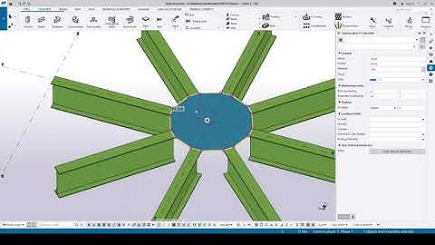 Tekla tips | Contour plates using snap to lines & edges and updates in version 2k21.