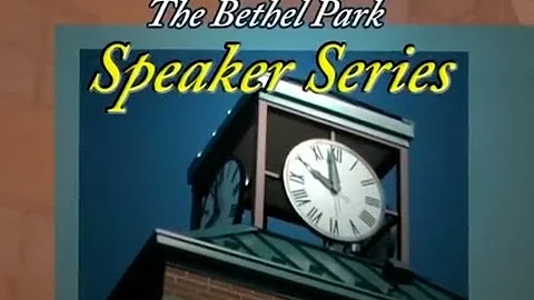 Bethel Park Speaker Series  Bob Cranmer   1 21 15