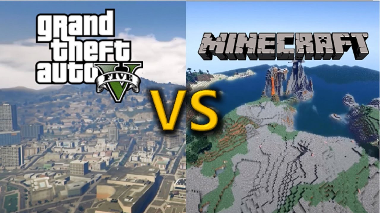 Gta 5 minecraft карта