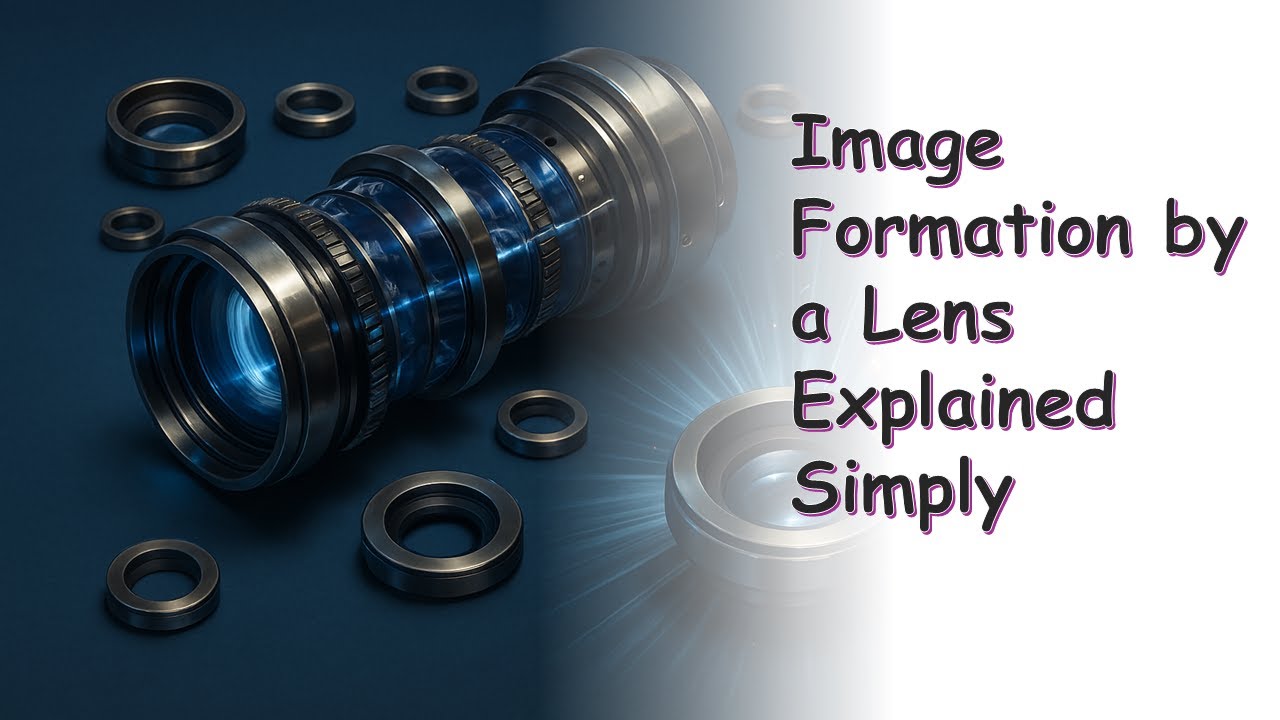 How a Lens Forms an Image? | Image Formation by a Lens Explained Simply.