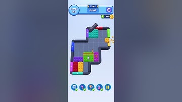 Color block jam Level 265 Walkthrough Solution 