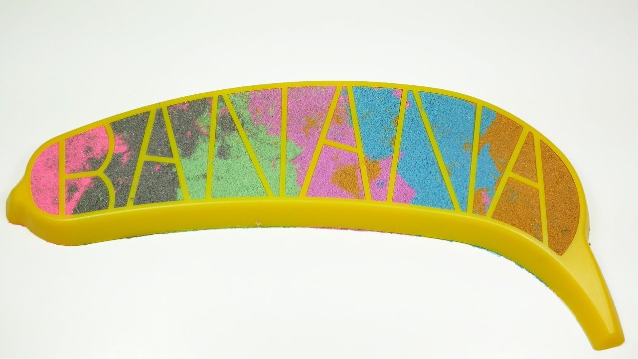 kinetic sand banana
