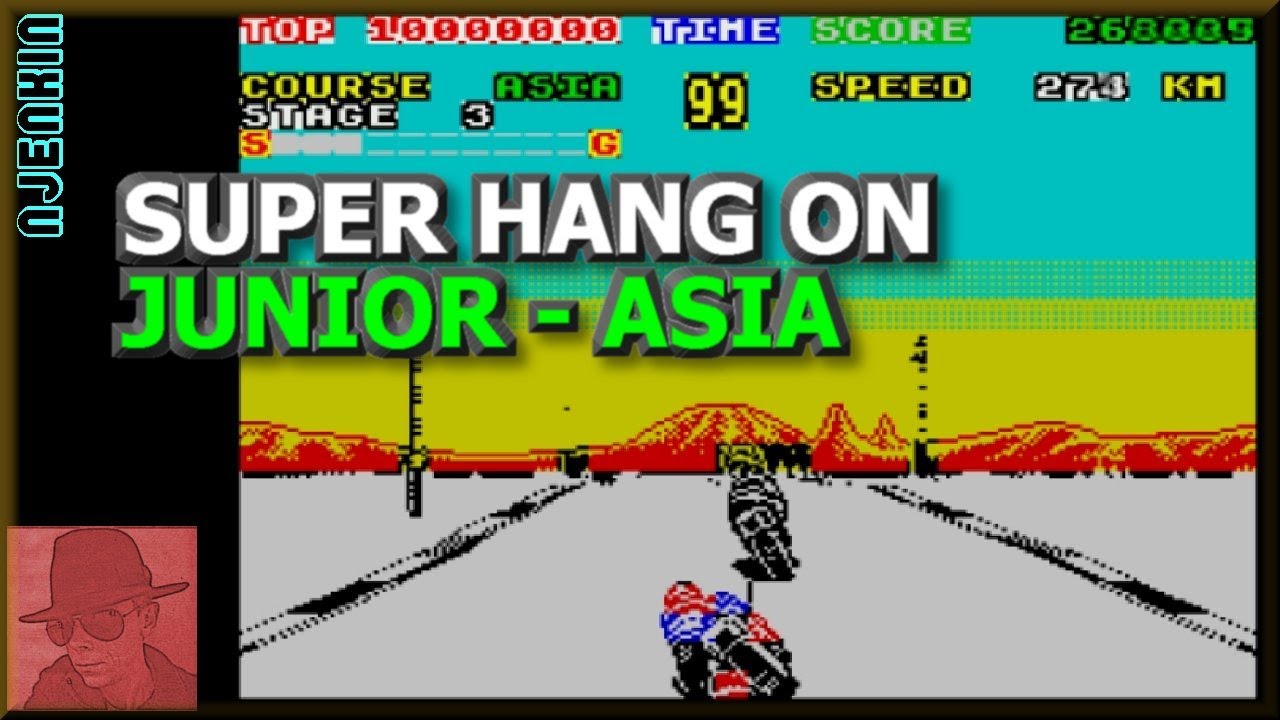 ユウ Super Hang On - Junior Stage - on the ZX Spectrum 48K !! with