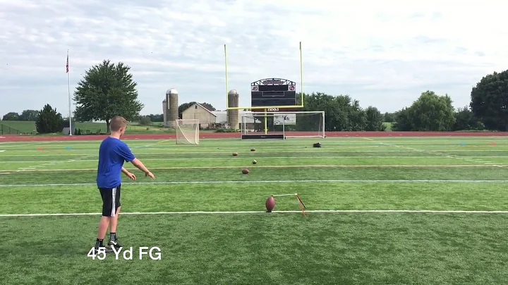 8th grade Daniel Mueller,  Pennsylvania kicker/pun...