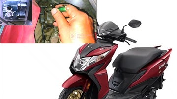 Honda Dio Bs6 Seat Lock Open without key in, Dio, Activa#mechanic# 👍