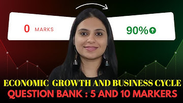 Sem 5 : Economic Growth & Business Cycle | Very Important QUESTION BANK | CUET PG Economics Coaching