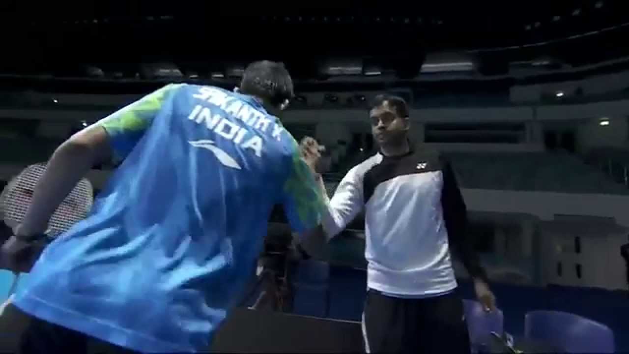 Day 2 - 2014 Dubai Superseries Finals - Kidambi Srikanth vs Tommy Sugiarto