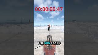 The Actual BEST Turret Weapon In Rust #rust #rustshorts