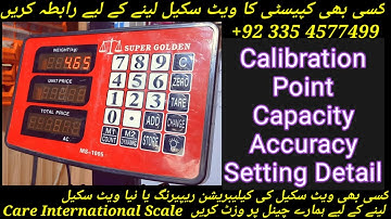 100kg Weighing Scale Indicator Model MS1005 Compleat Setting by Care International Scale