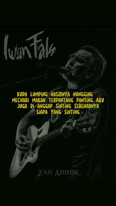 Iwan Fals - Kuda Lumping #iwanfals #liriklagu #kudalumping #shorts