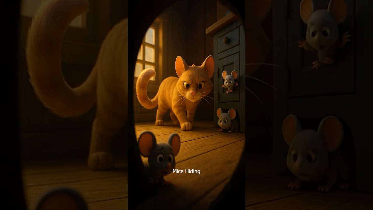 The mouse and The Cat | Moral | Fable Animation 