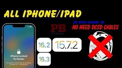 All iPhone Locked to Owner Bypass iCloud iOS 16.3 iCloud Bypass iOS 15.7.3 All iPads Support