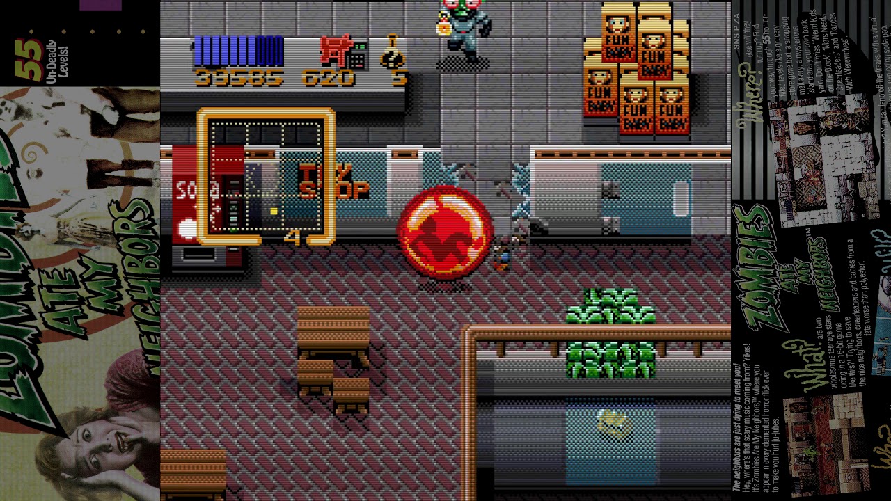 Oh No! MORE Zombies Ate My Neighbors! • First 12 Levels (Zombies Ate My Neighbors! ROM Hack)