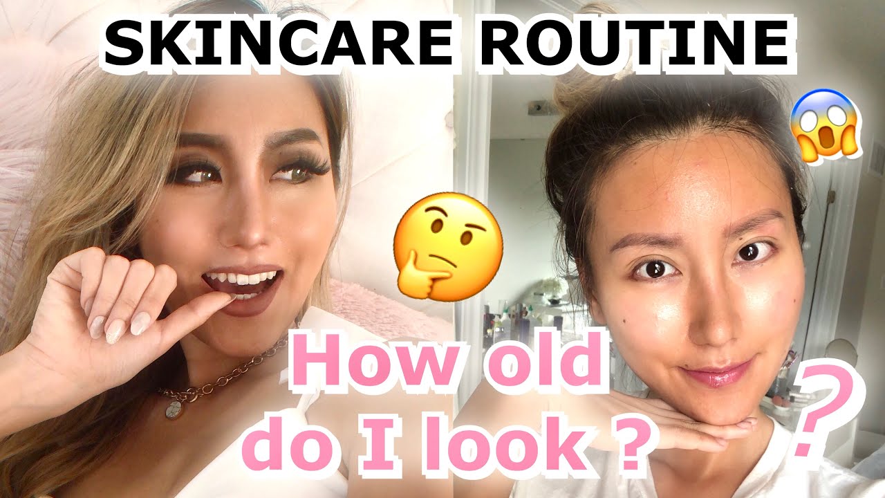 ANTI AGING SKINCARE ROUTINE | Taking off my makeup FACE REVEAL