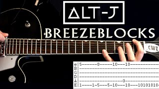 alt-J (∆) Breezeblocks Guitar Lesson / Guitar Tabs / Guitar Tutorial / Guitar Chords / Guitar Cover