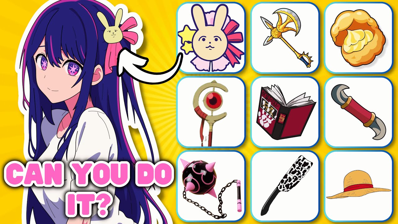 Кто сможет пройти это испытание без ошибки? 🤔 Викторина по аниме-предметам 🌟