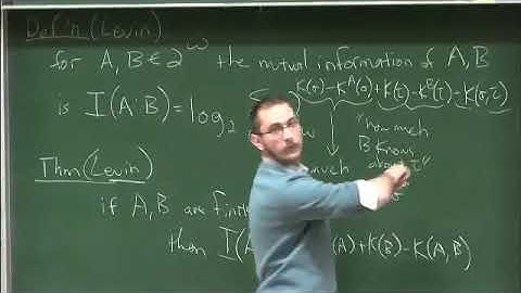 Mr. Ian Herbert | Lowness for Information