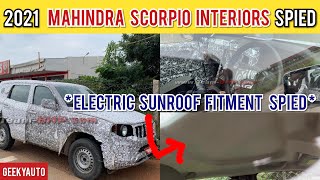 2021 MAHINDRA SCORPIO INTERIORS SPIED | PRICE, FEATURES, INDIA LAUNCH, ENGINES