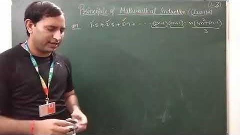 Principle of mathematical induction( L3)CBSE 11 Maths NCERT Ex 4.1(5 to 9)