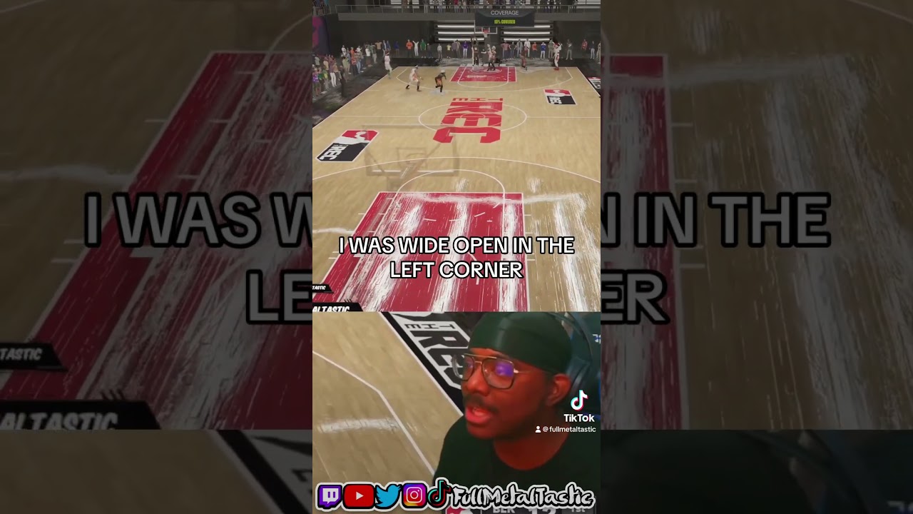 I WAS WIDE OPEN, LEFT CORNER 