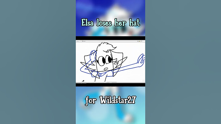 Elsa loses her hat (for Wildstar27) #shorts #artist #illustration