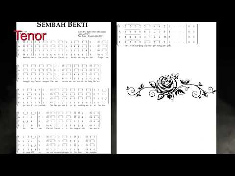 SEMBAH BEKTI, Lagu Julio Ich, SATB Onggo Lukito, dan Tutorial SATB