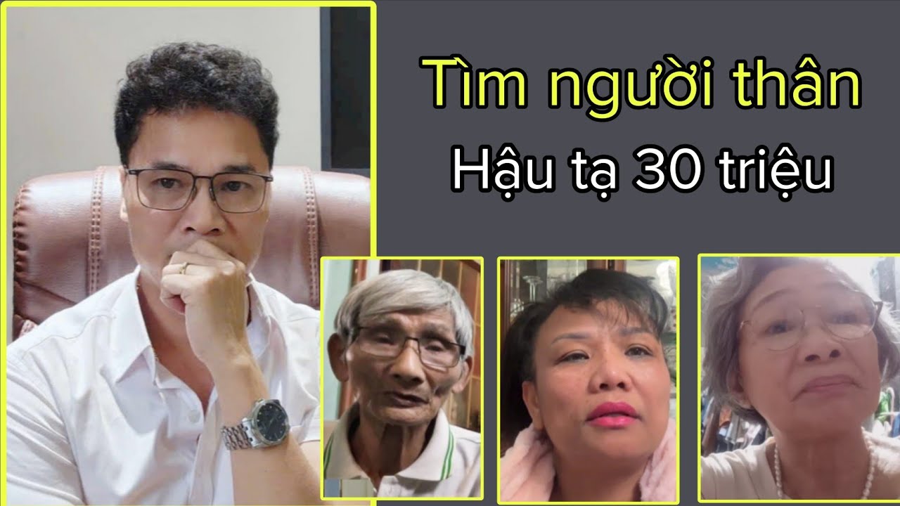 ( 2548 ) Tiếp nhận thêm 3 trường hợp. Tha thiết tìm người thân. Mong cộng đồng giúp đỡ.