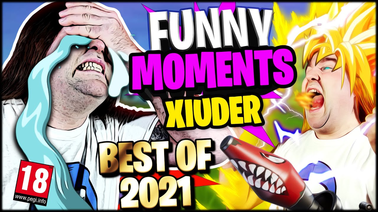 BEST OF 2021 XIUDER FUNNY MOMENTS! MIGLIORI MOMENTI DI TWITCH! Fortnite ITA