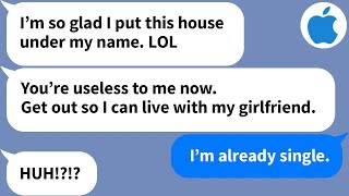 【Apple】I spent my life savings on our new home, and my husband divorced me immediately after...