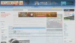 How To Download Acapellas Using [looperman.com & acapellas4u.co.uk/]