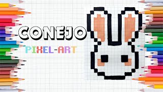 Pixel Art Tutorial: Drawing KAWAII BUNNY Step By Step