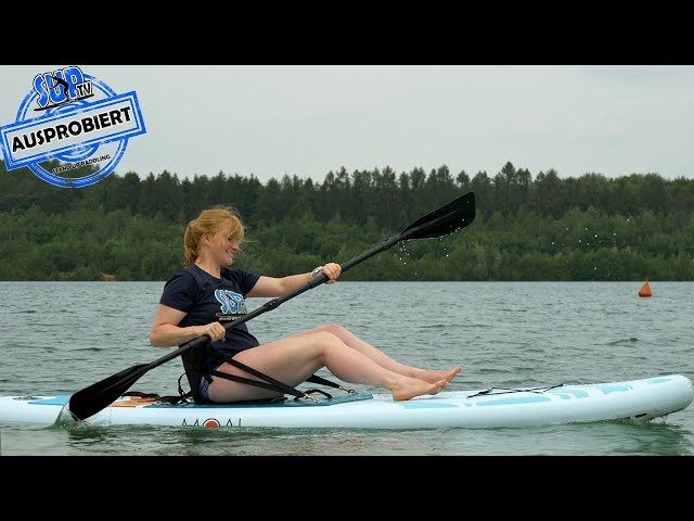 | Up SUP-Boards Kajak-Sitz Stand Kajak-Option YouTube Boards bei für - AUSPROBIERT Paddle