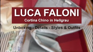 Luca Faloni Cortina Chino Hellgrau