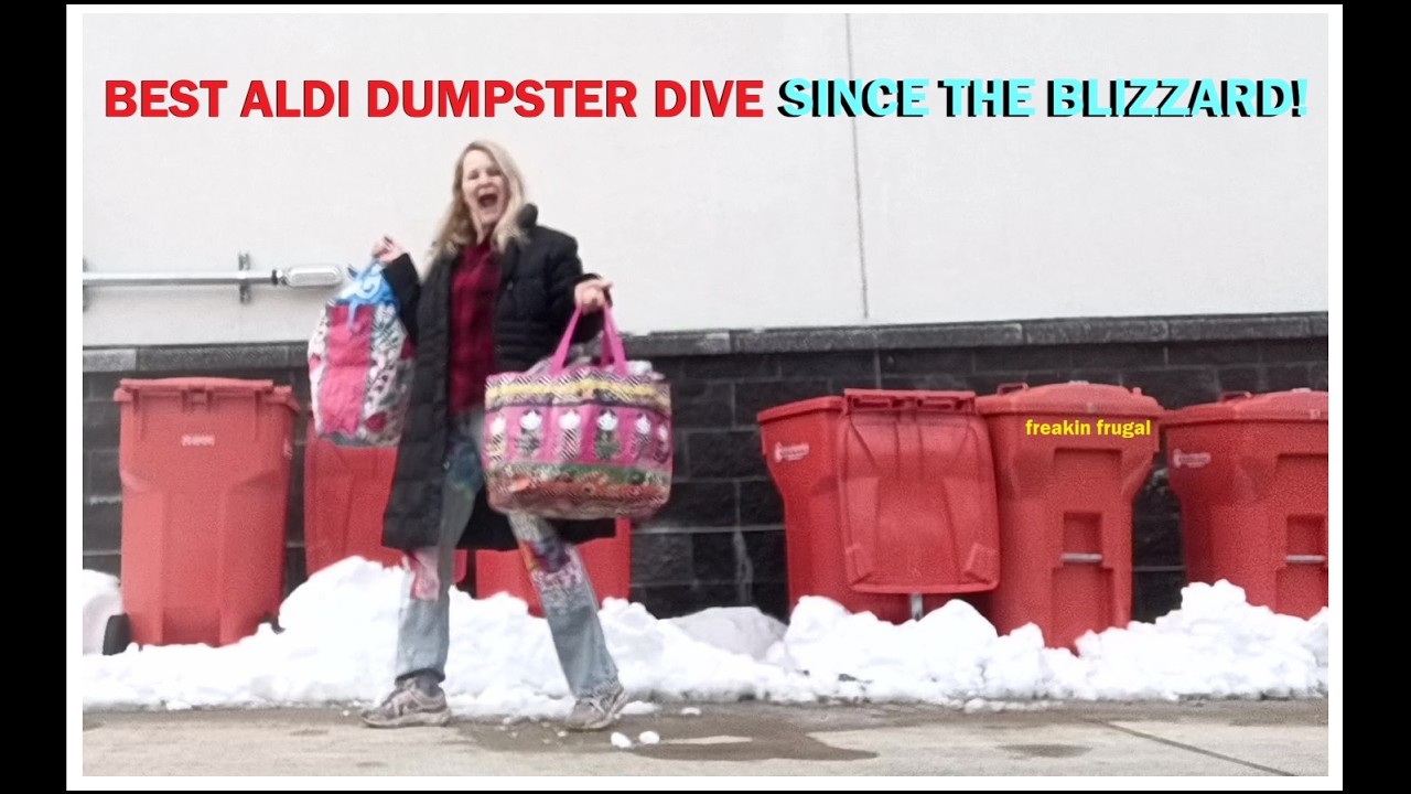 BEST DUMPSTER DIVE SINCE THE BLIZZARD!