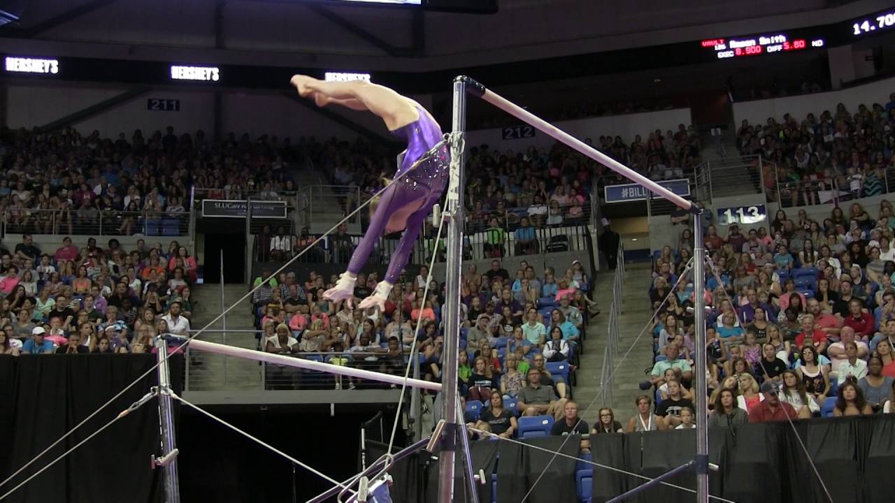 Uneven Bars Gymnastics