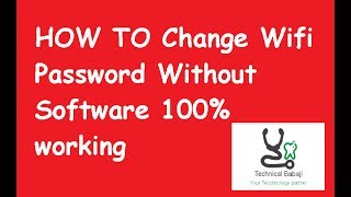 Wifi Password Change without software screenshot 1