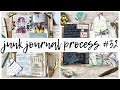 JUNK JOURNAL PROCESS  | 32 | Junk Journal with Me | ms.paperlover