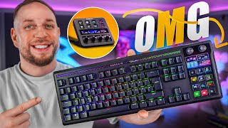 Diese Tastatur hat ein originales Elgato Stream Deck verbaut! 🤯