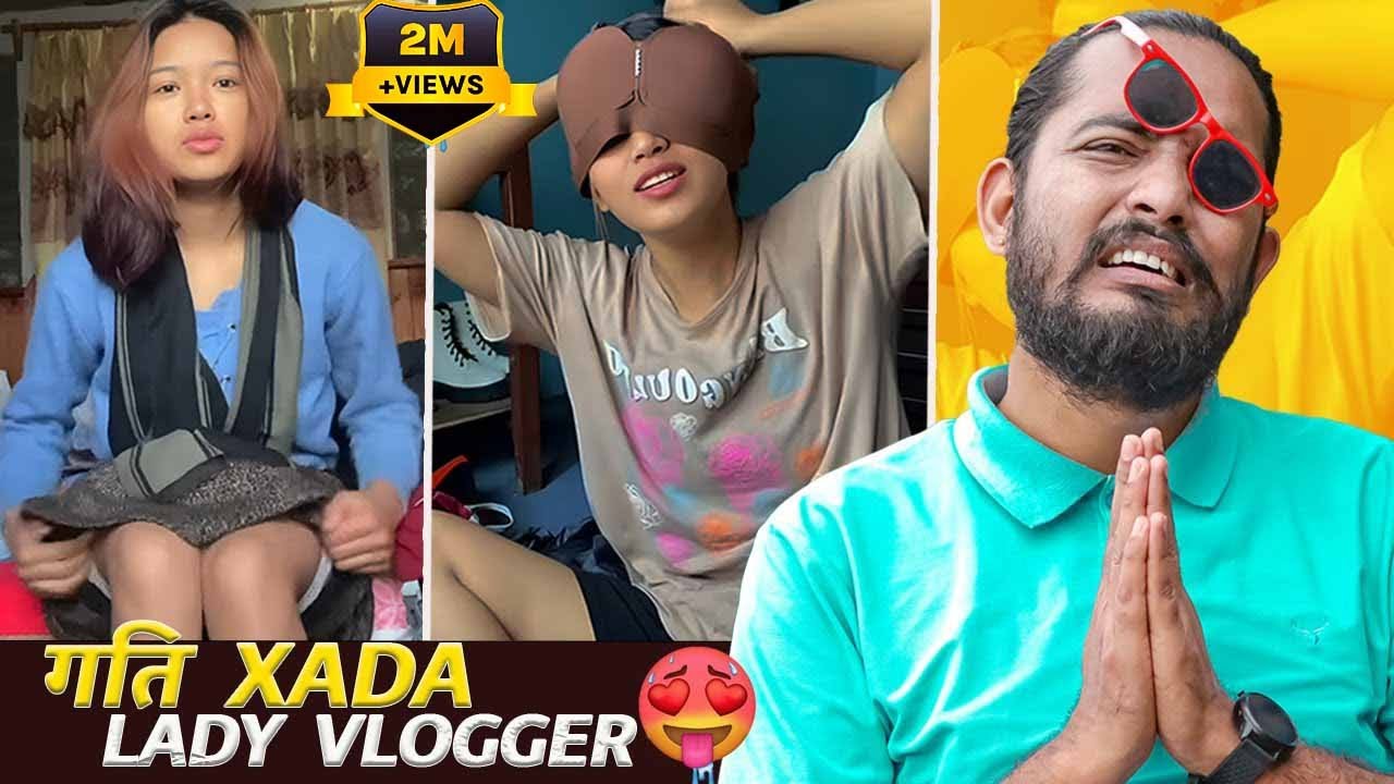 GatiXada lady vlogger @TotalBudhaMagar