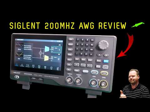 🔴 NEW Siglent Arbitrary Waveform Generator First Look - SDG3202X Review And Teardown - No.1459